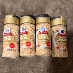 McCormick Salted Caramel Finishing Sugar - Gold